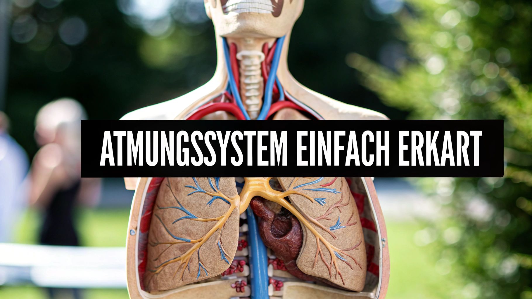 Atmungssystem einfach erklärt: So funktioniert es
