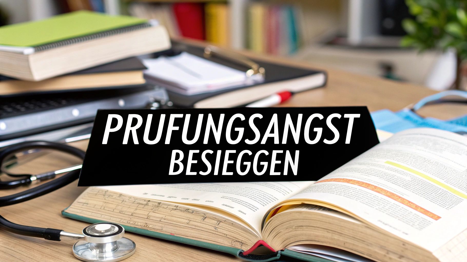 Tipps gegen Prüfungsangst: 8 bewährte Strategien für das Medizinstudium