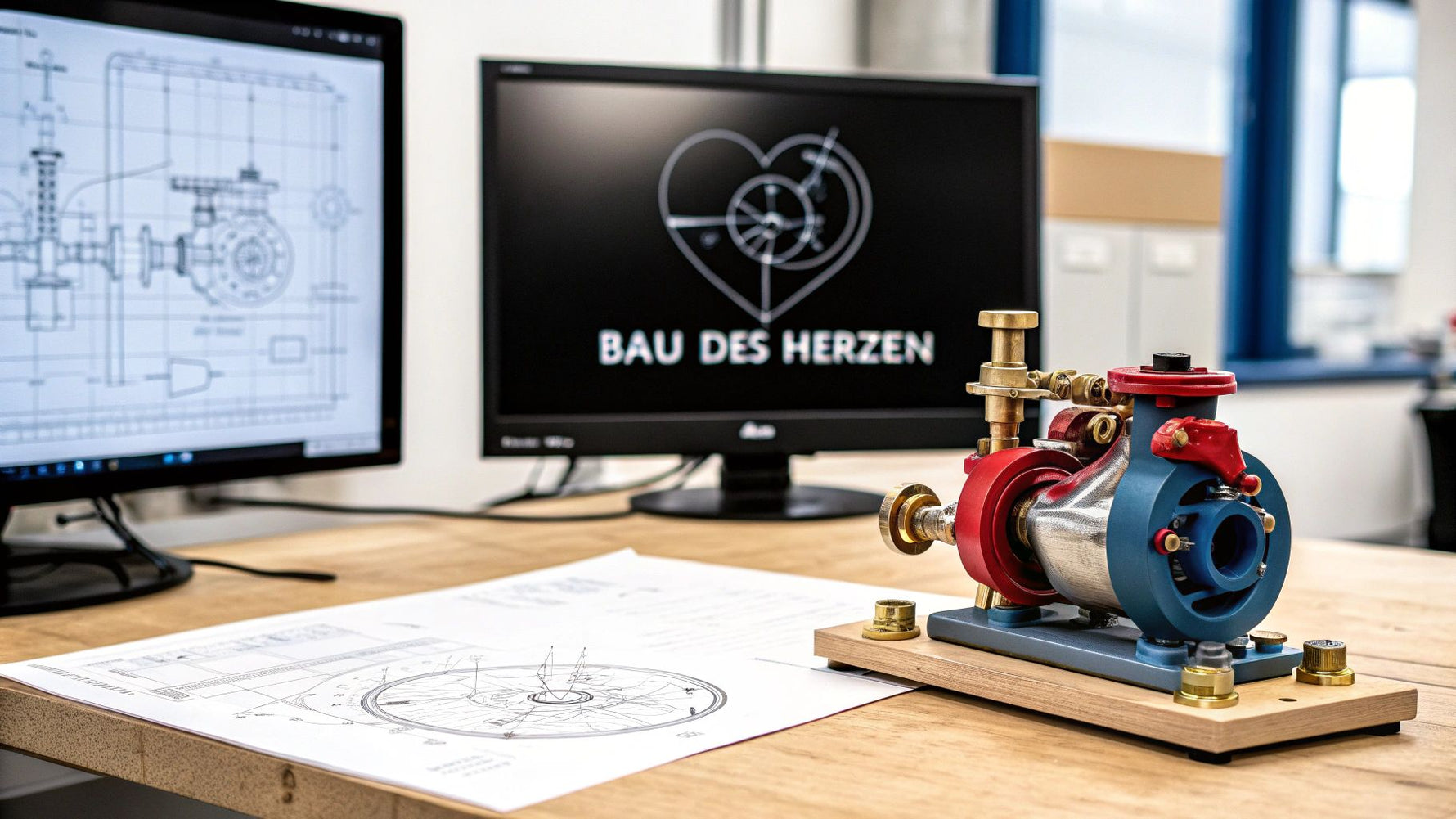 Der Bau des Herzens einfach erklärt