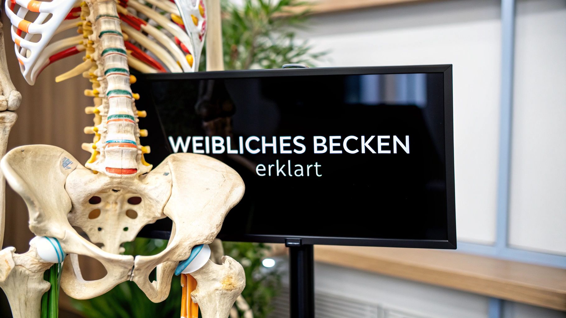 Anatomie weibliches Becken: Einfach erklärt & verständlich