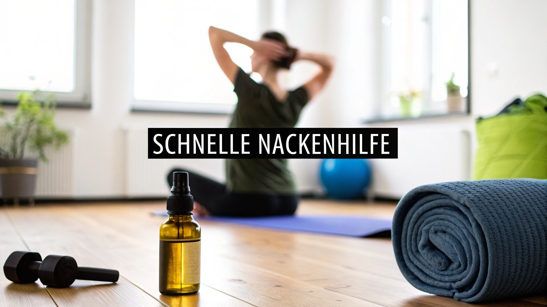 Was hilft bei Nackenverspannung? 8 schnelle Tipps