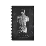 Notizbuch - Rücken Chalkkboard