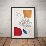 Gehirn Anatomie - Abstrakt - Animus Medicus GmbH