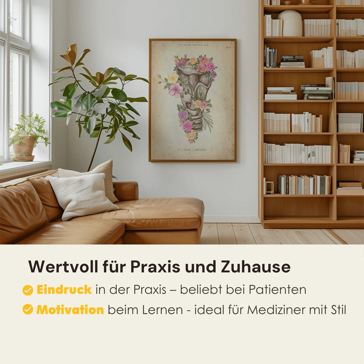 Kehlkopf mit Blumen - Animus Medicus GmbH