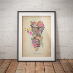 Kehlkopf mit Blumen - Animus Medicus GmbH