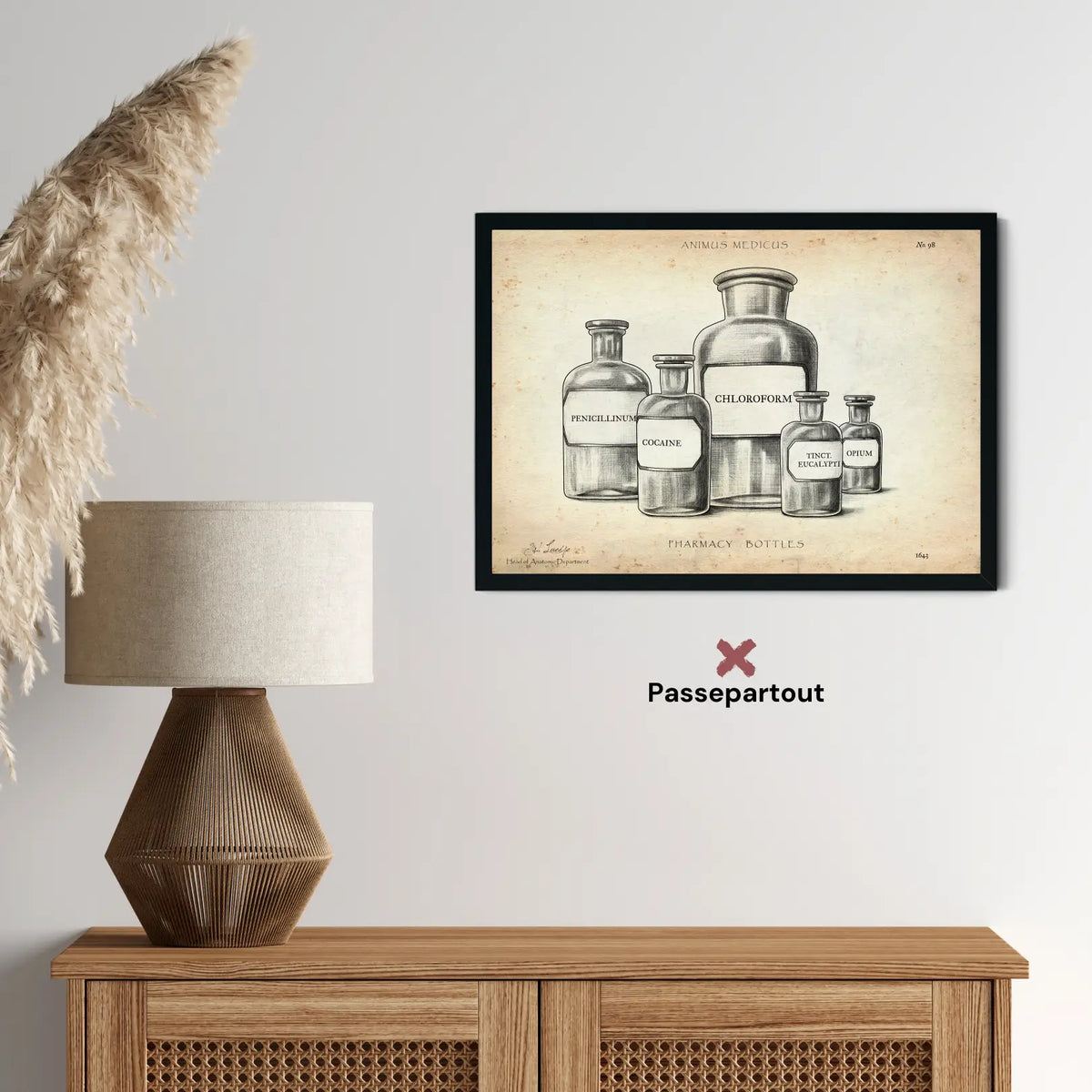 Pharmazie Fläschchen Poster - Animus Medicus GmbH