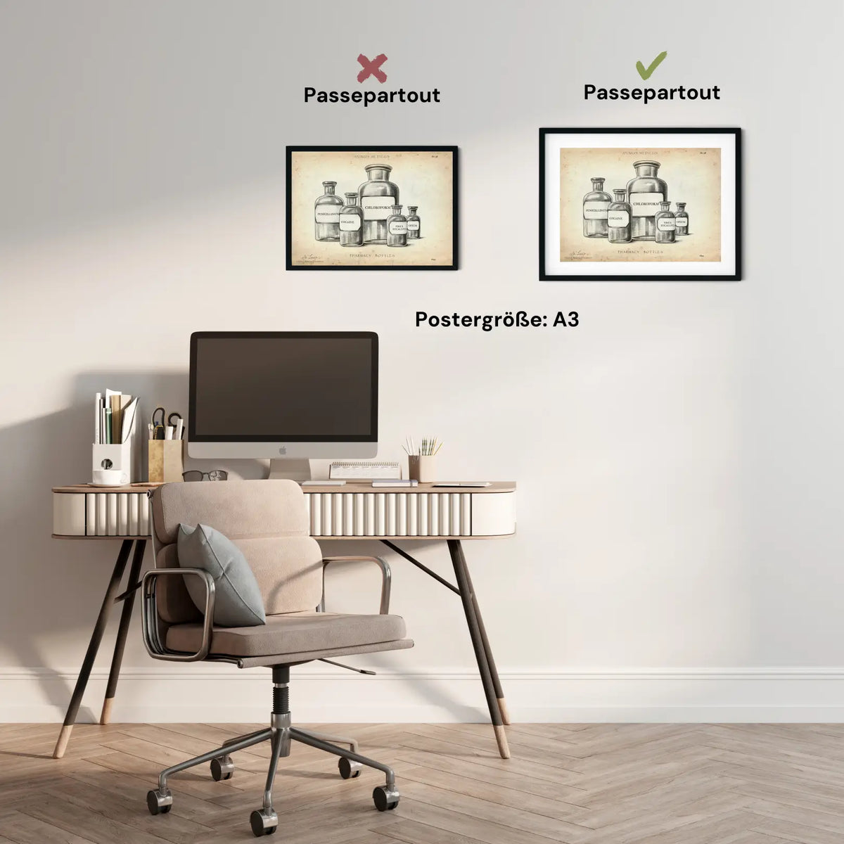 Pharmazie Fläschchen Poster - Animus Medicus GmbH