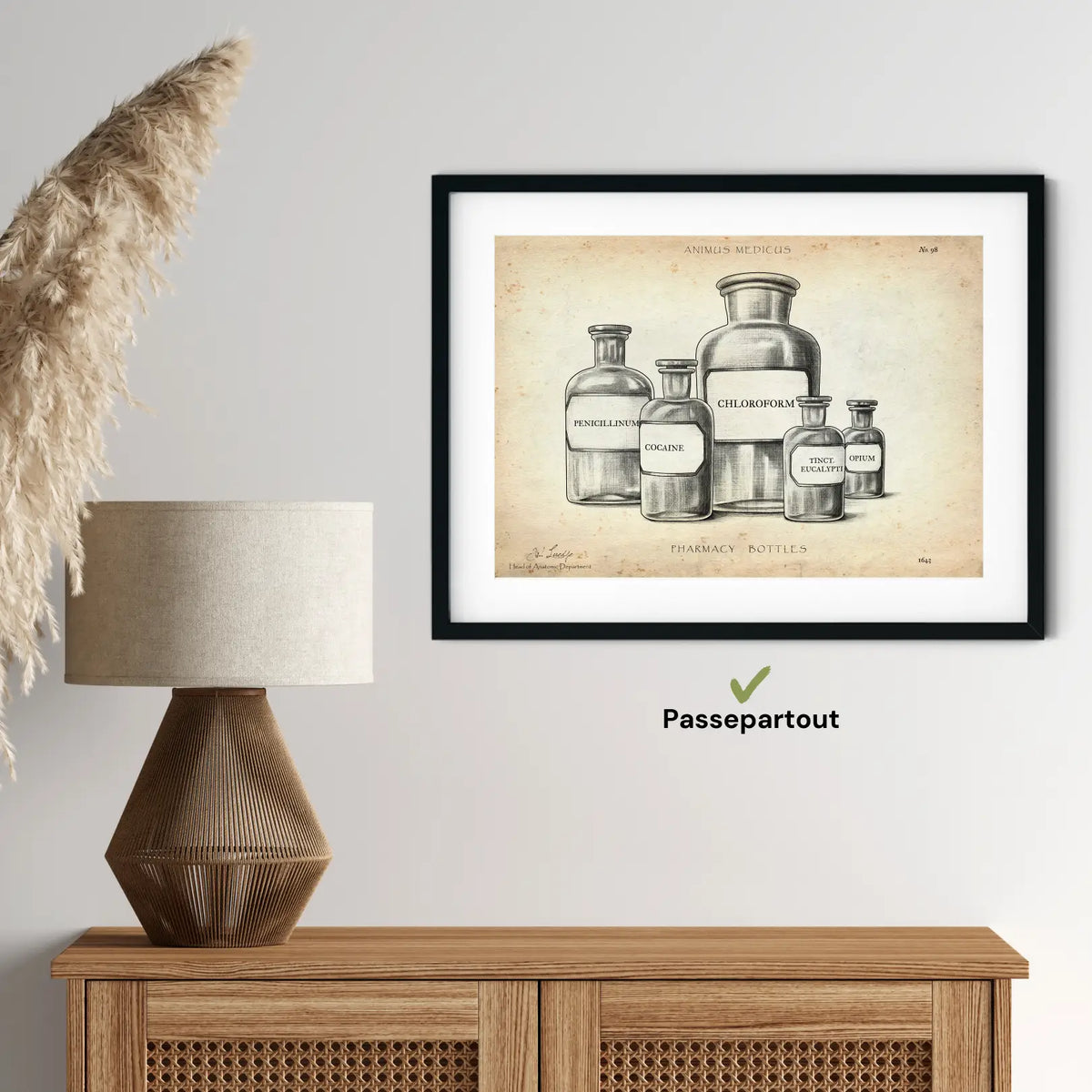 Pharmazie Fläschchen Poster - Animus Medicus GmbH