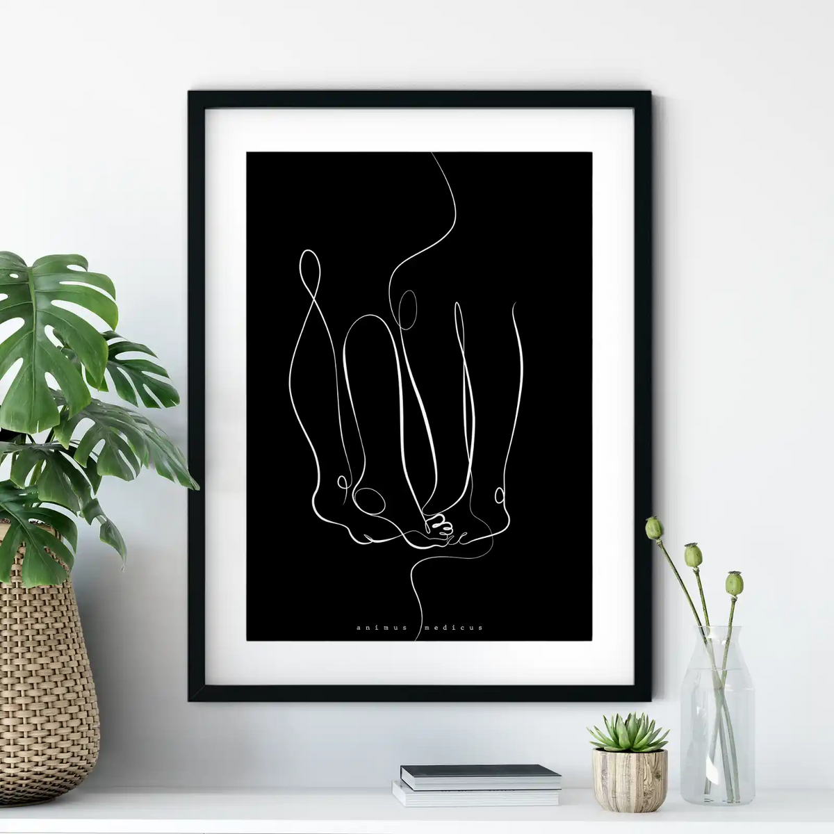 Zärtlichkeit auf Zehen Dark - Animus Medicus GmbH