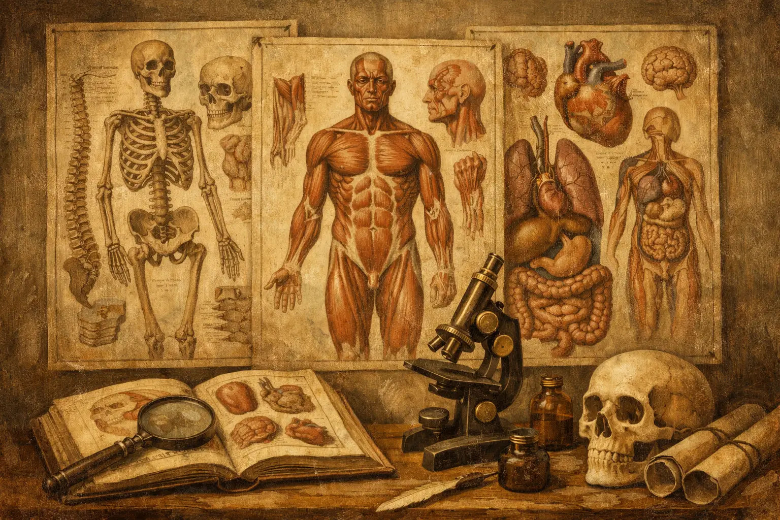 Anatomie-Poster-Set im Review: Lohnt es sich?