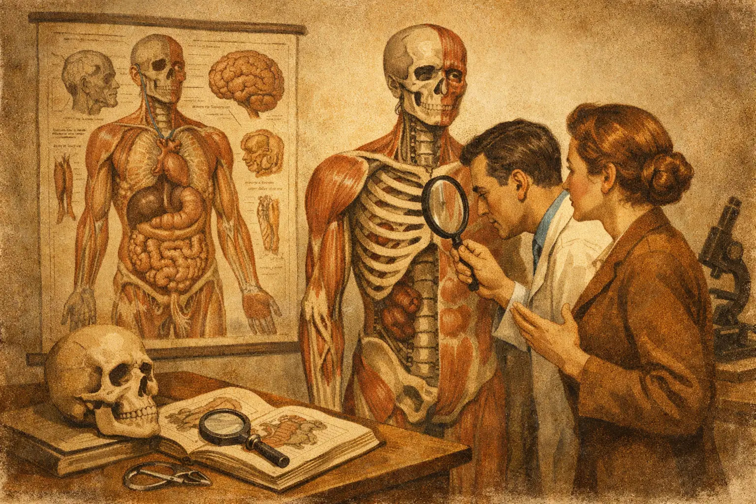 Sind Anatomieposter fachlich korrekt? Faktencheck