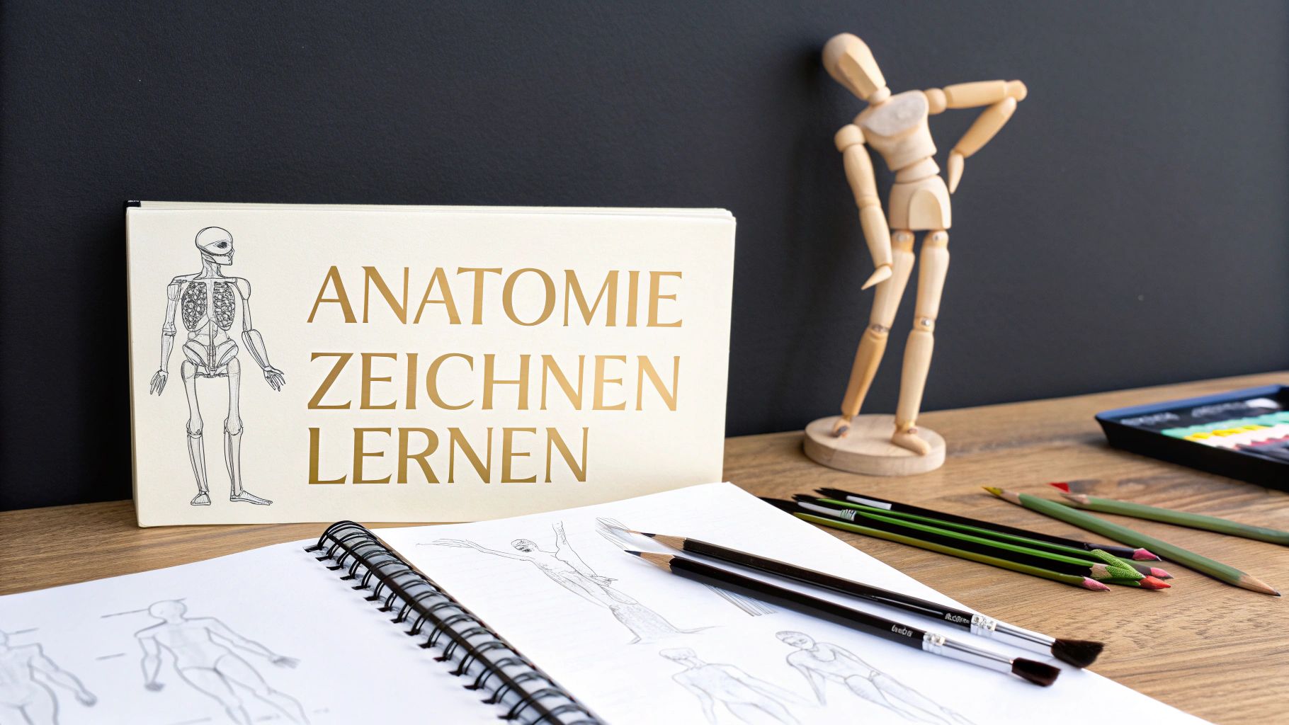 Anatomie zeichnen lernen: Tipps & Übungen für Anfänger - Animus Medicus