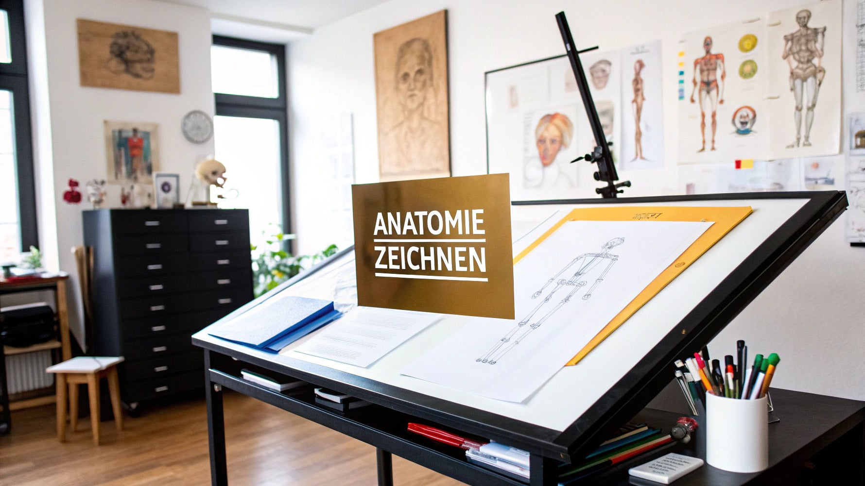Anatomie zeichnen lernen: Vom Anfänger zum Profi - Animus Medicus