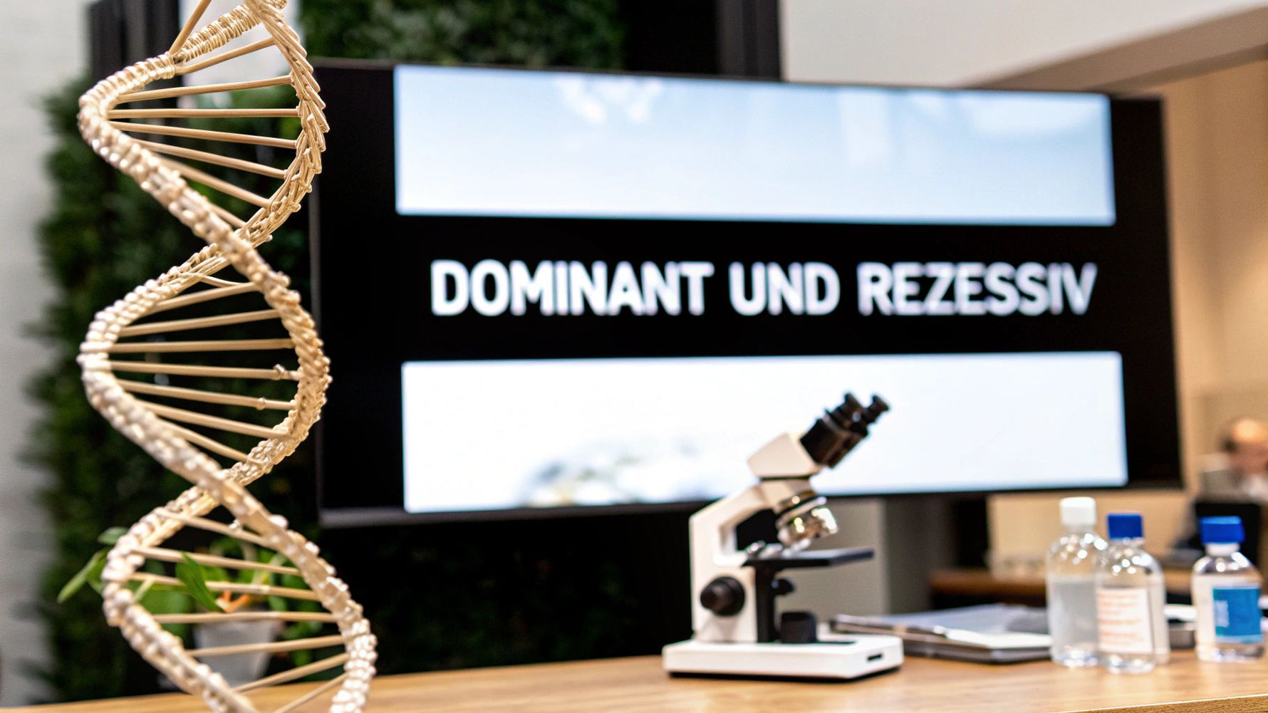 Dominant und rezessiv einfach erklärt für Einsteiger