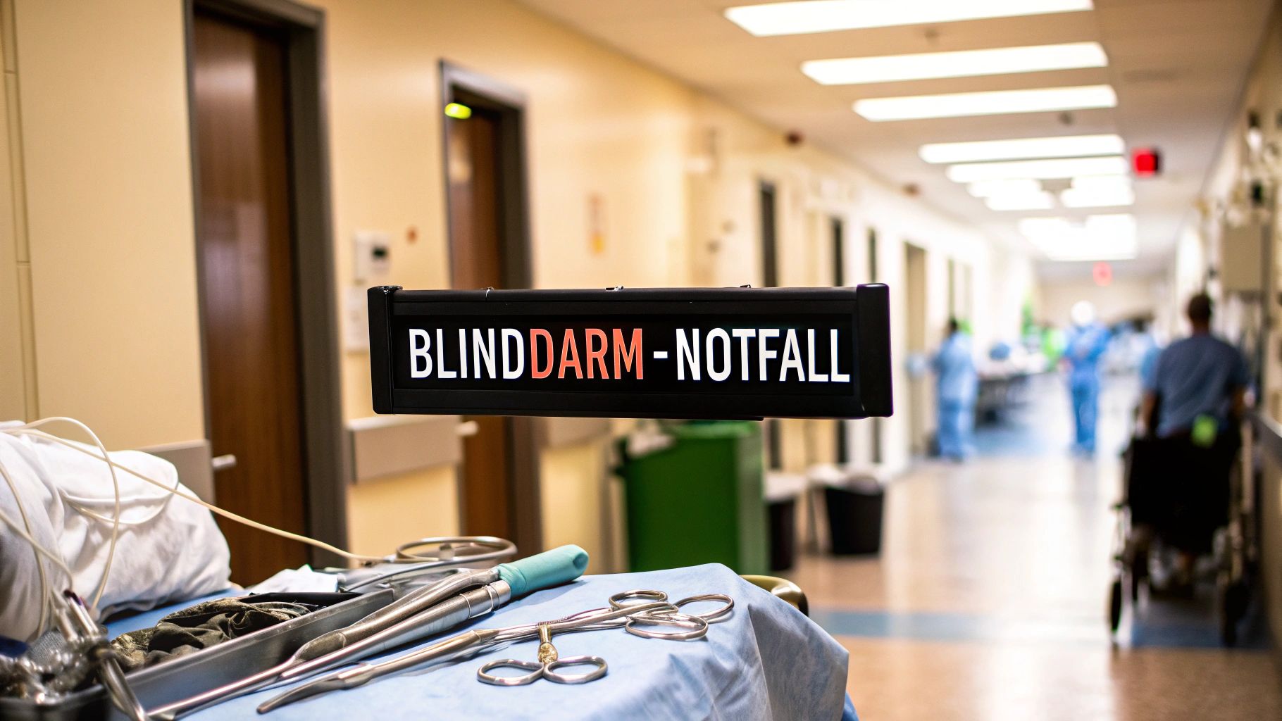 Was passiert wenn der Blinddarm platzt Ein Notfall-Guide