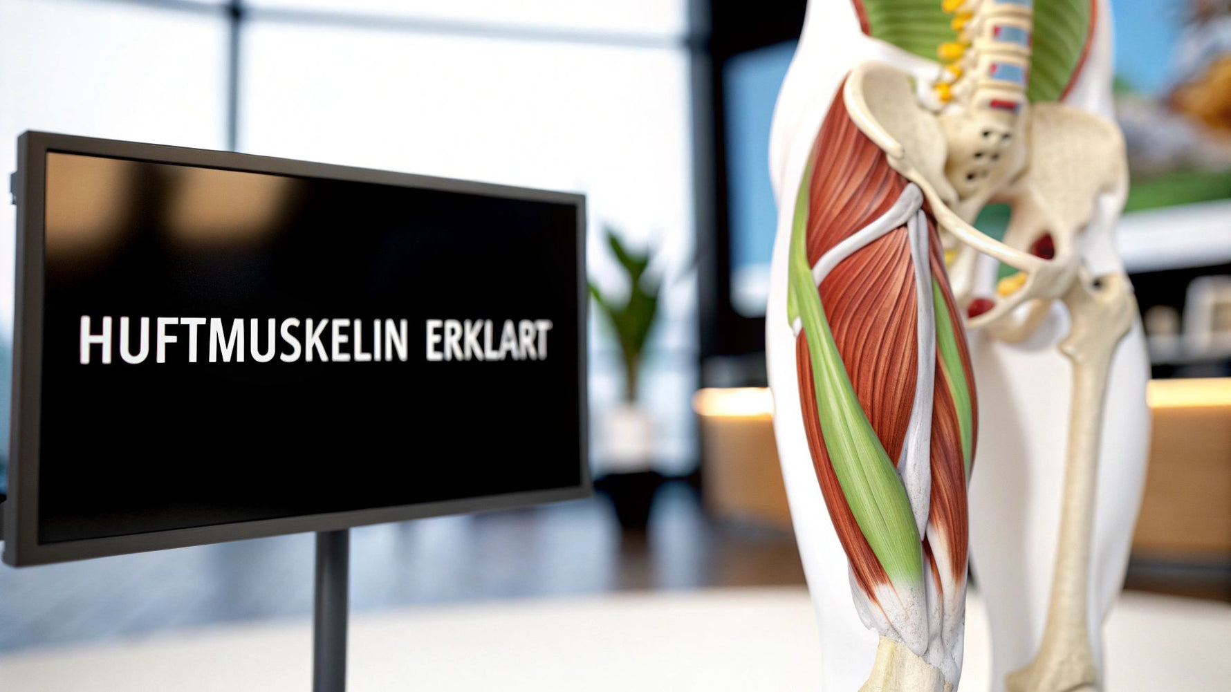 Hüfte Anatomie Muskeln verständlich erklärt