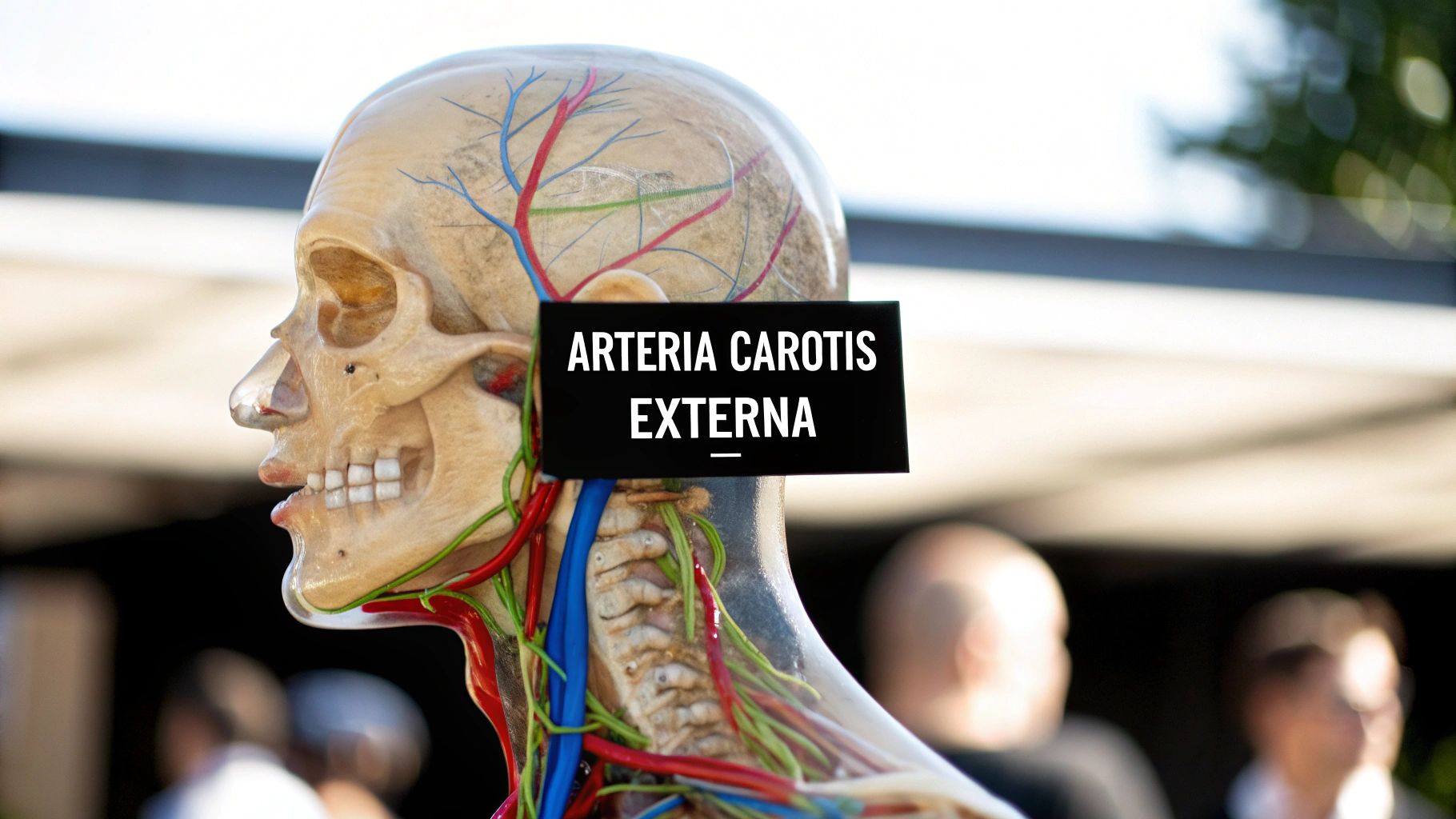 a carotis externa: Grundlagen, Äste und klinische Relevanz