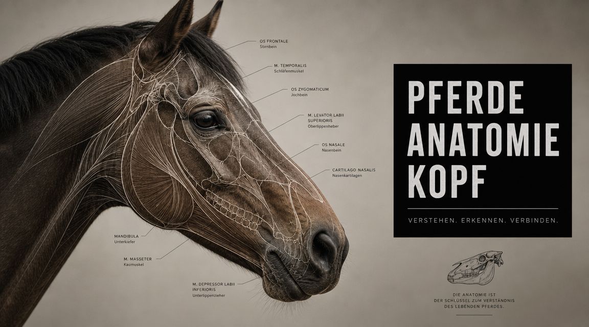 Pferde Anatomie Kopf: Der Profi-Guide für Praxis & Kunst