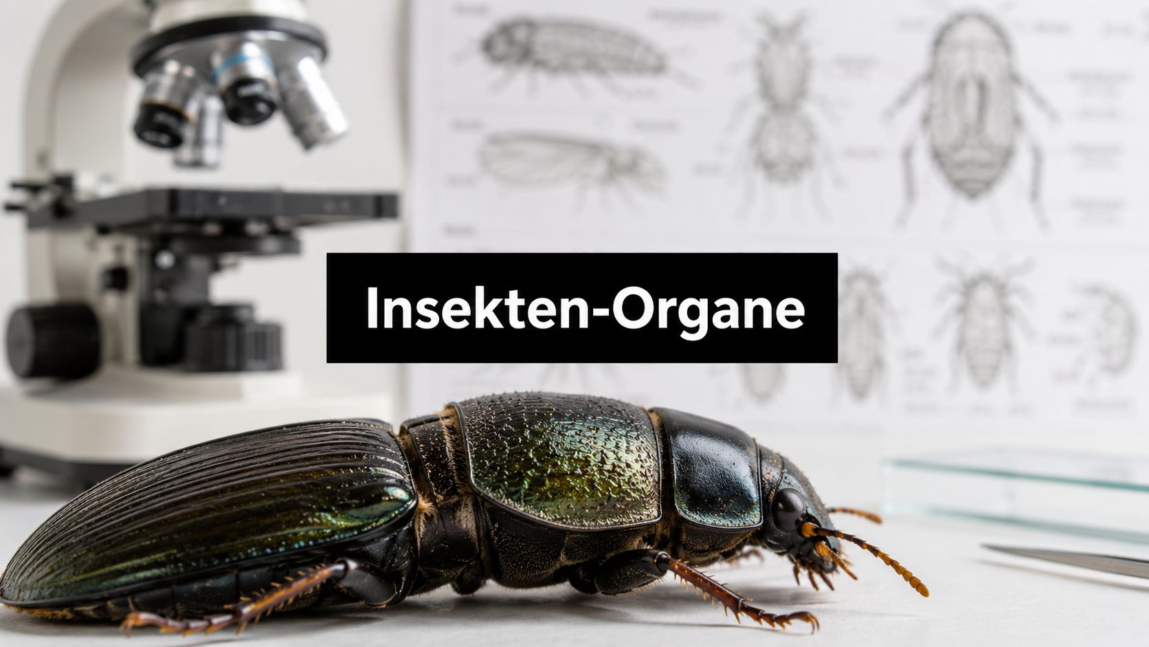 Innere Organe Insekten: Bau & Funktion erklärt
