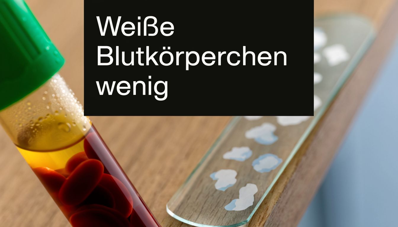 Weiße blutkörperchen wenig: Ursachen & Therapie 2026