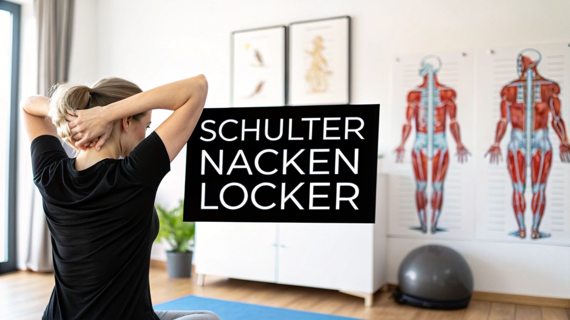 Muskeln Schulter Nacken: 7 Übungen gegen Verspannungen - Animus Medicus