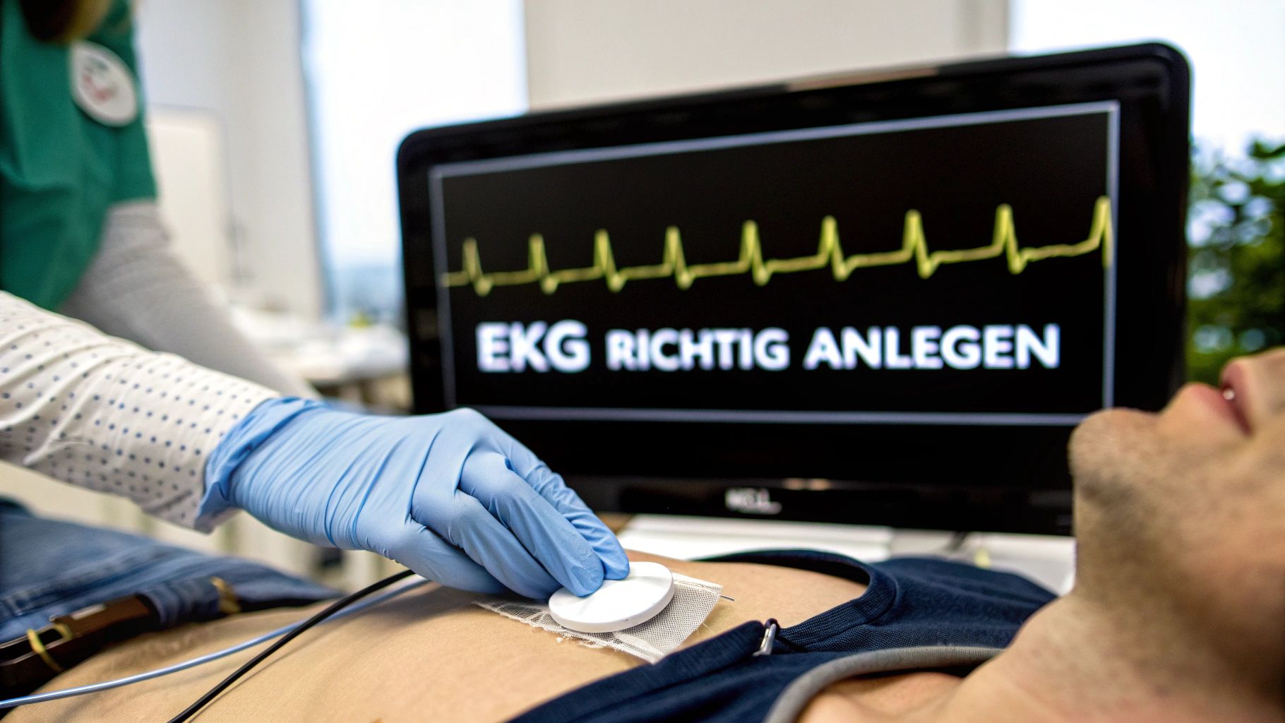 Ekg richtig anlegen so gelingt jede ableitung auf anhieb - Animus Medicus