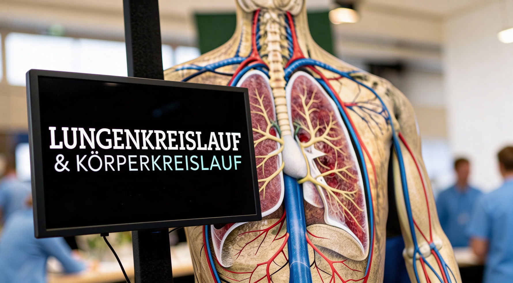 Lungenkreislauf und Körperkreislauf verständlich erklärt