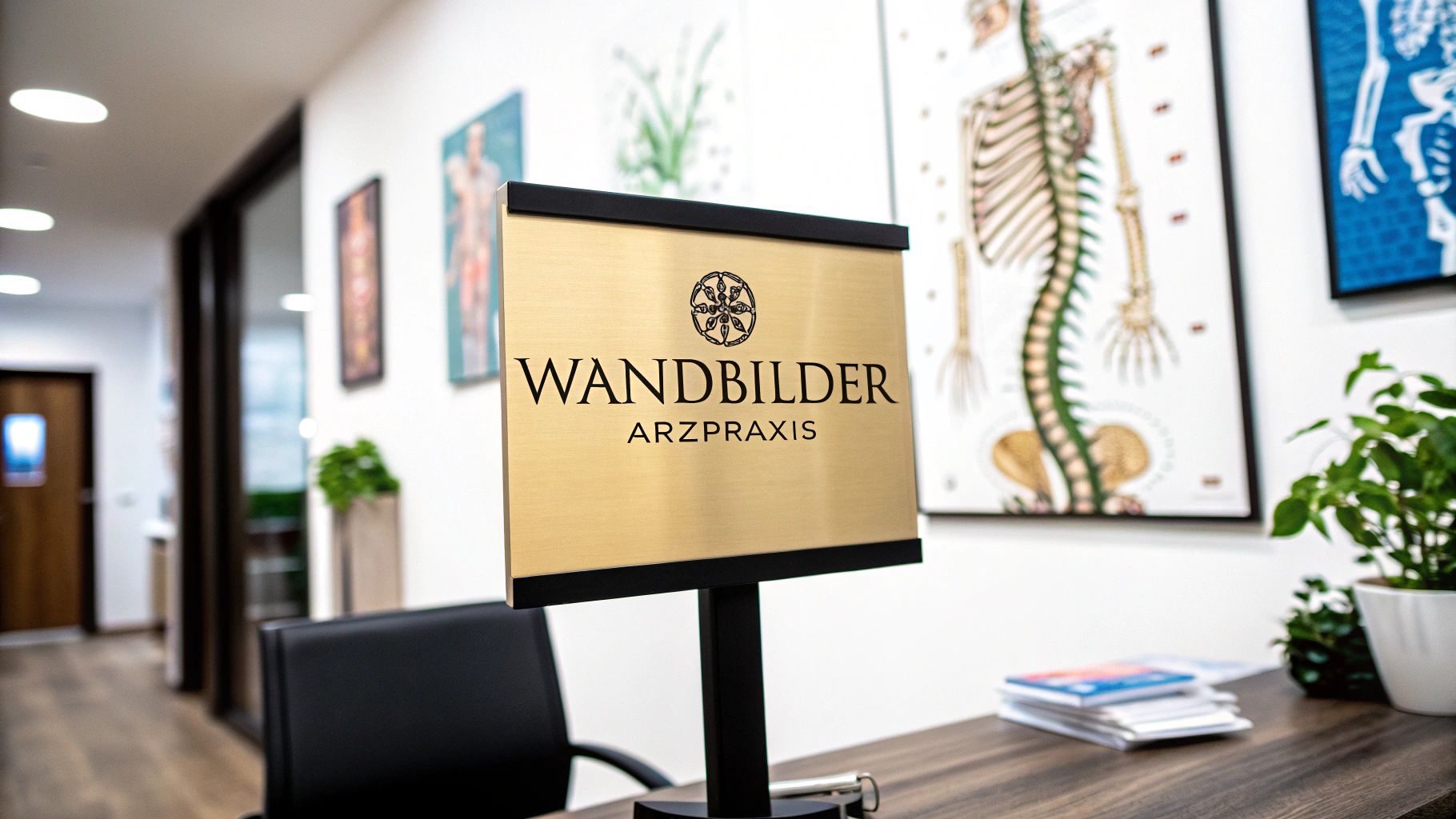 Wandbilder Arztpraxis: Kreativ & Modern - Animus Medicus