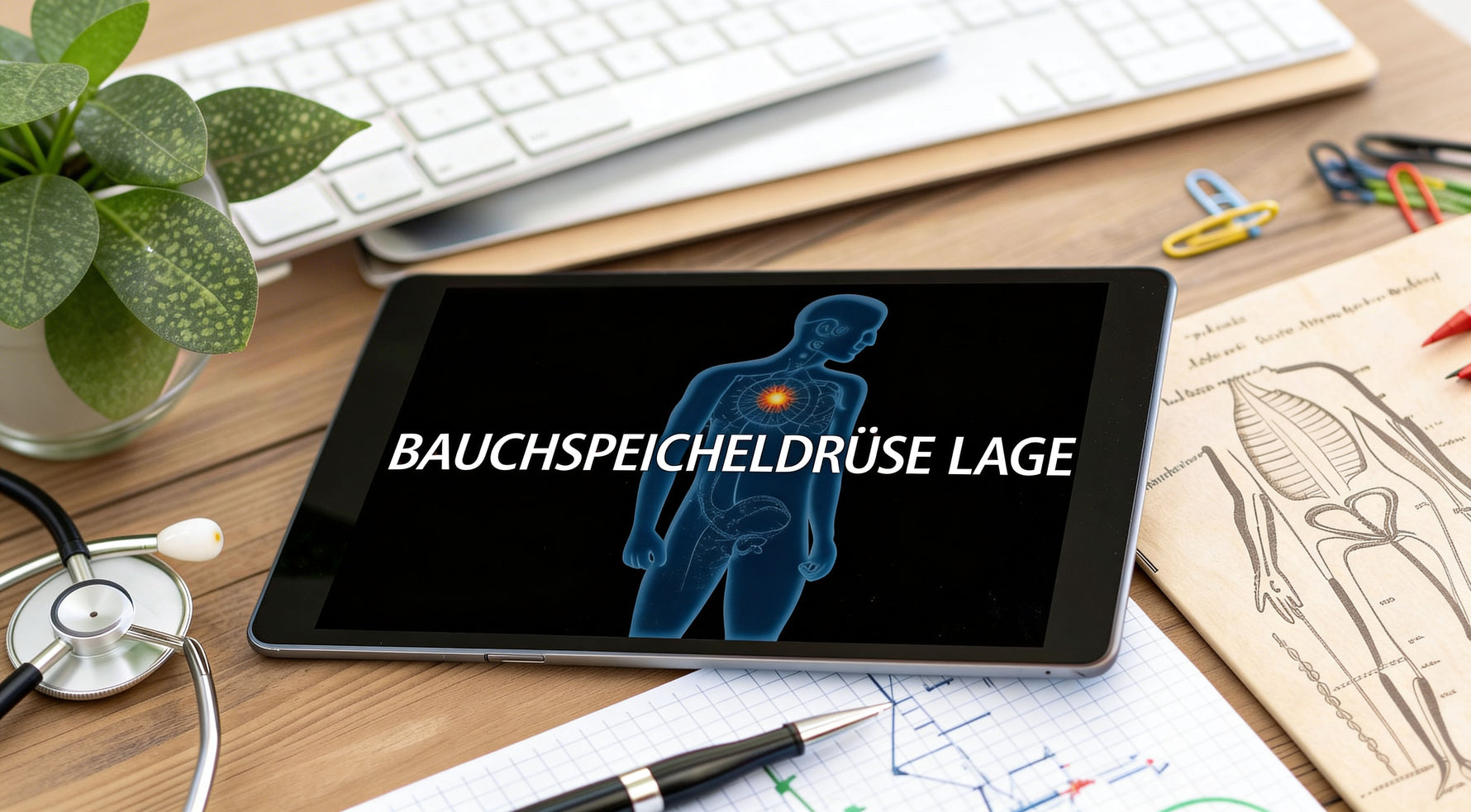 Wo liegt die Bauchspeicheldrüse im Körper? Lage und Funktion erklärt