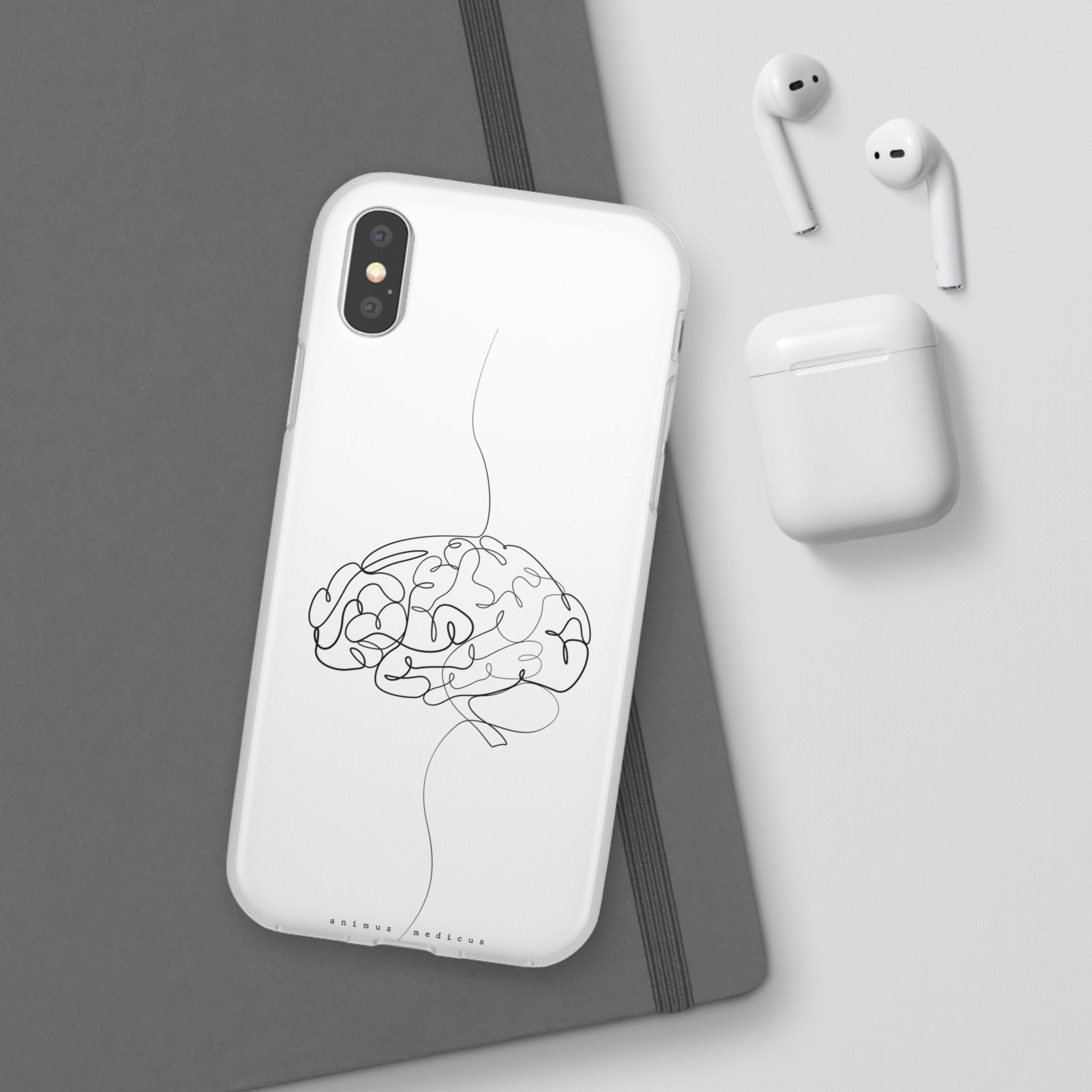 Gehirn - Minimalistisch