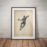 Handball Anatomie Poster