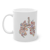 Blumen Lunge Tasse