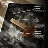 Herz im Schnitt - Chalkboard