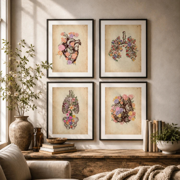 Flower Anatomy Art