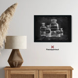 Pharmacy Bottle Poster - Chalkboard