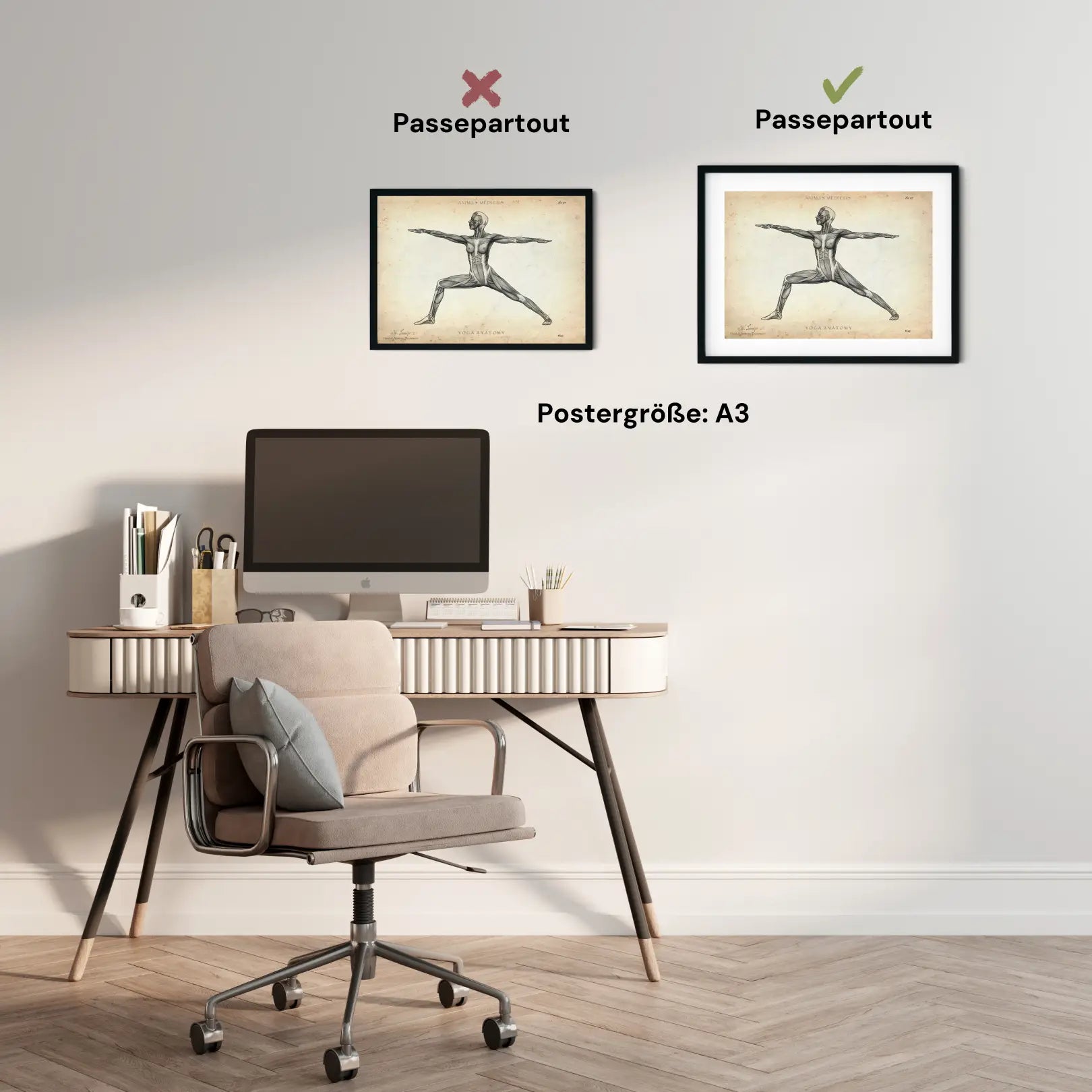 Yoga Anatomie Poster