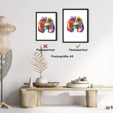 Lungen Anatomie - Rainbow