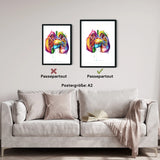 Lungen Anatomie - Rainbow