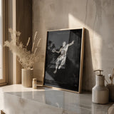 Handball Anatomie Poster - Chalkboard