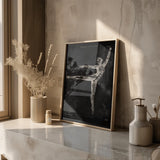 Ballett Anatomie Poster - Chalkboard