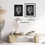 Baby in Gebärmutter - Chalkboard - Animus Medicus GmbH
