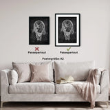 Baby in Gebärmutter - Chalkboard - Animus Medicus GmbH
