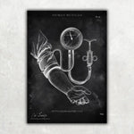 Blutdruck Poster - Chalkboard - Animus Medicus GmbH