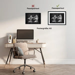 Boxer Anatomie Poster - Chalkboard - Animus Medicus GmbH