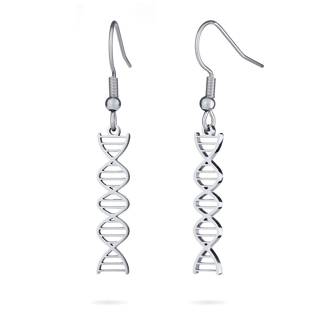 DNA-Doppelhelix Ohrringe - Animus Medicus GmbH