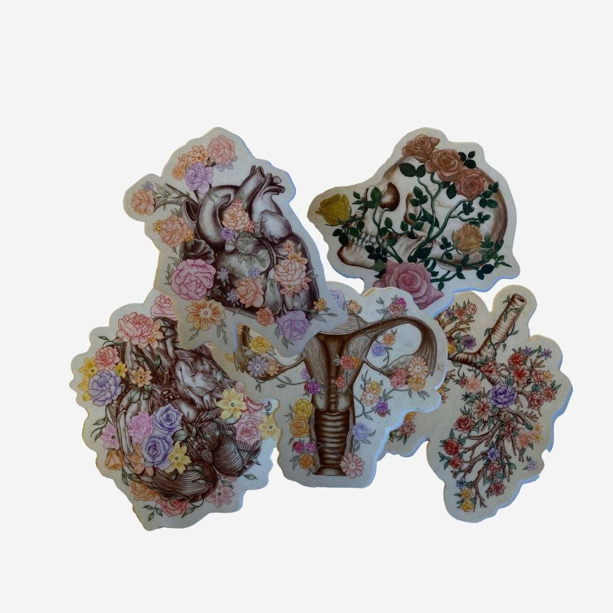 Sticker Set - Flower Edition - Animus Medicus GmbH